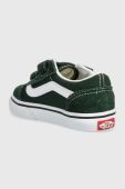 Дитячі кеди Vans TD Old Skool V колір зелений