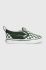 Дитячі кеди Vans TD Slip-On V колір зелений