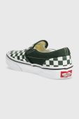 Дитячі кеди Vans UY Classic Slip-On колір зелений