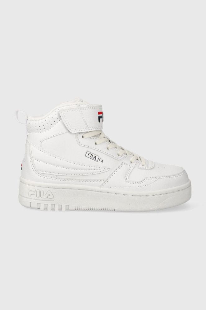 Дитячі кросівки Fila FXVENTUNO velcro mid колір білий