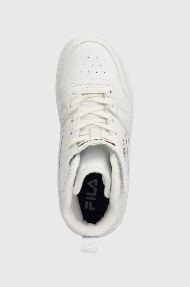 Дитячі кросівки Fila FXVENTUNO velcro mid колір білий фото 4