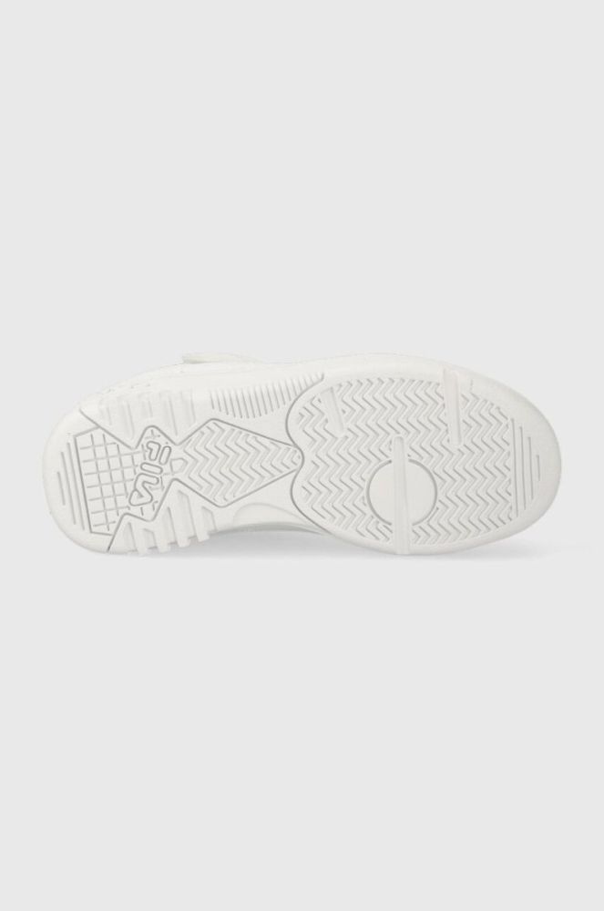 Дитячі кросівки Fila FXVENTUNO velcro mid колір білий фото 5