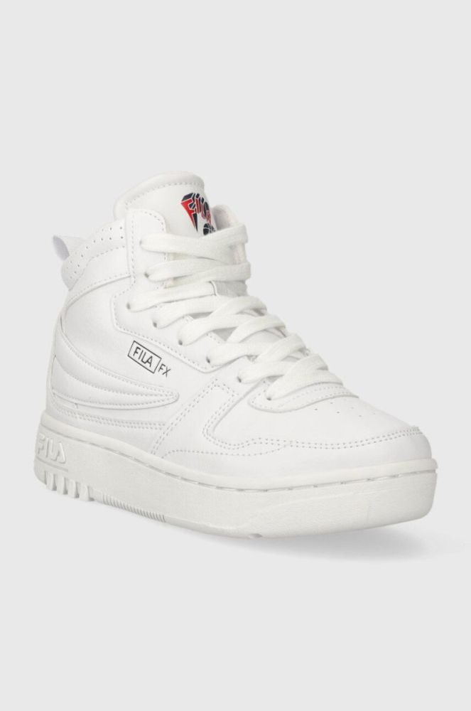 Дитячі кросівки Fila FXVENTUNO mid колір білий фото 2