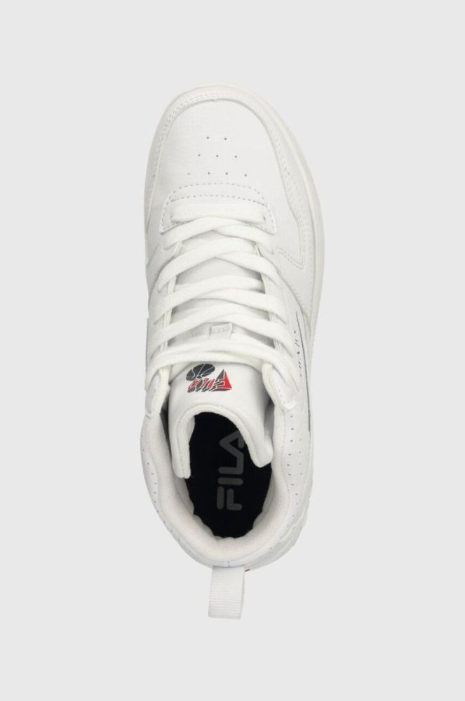 Дитячі кросівки Fila FXVENTUNO mid колір білий фото 4