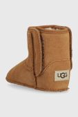 Замшеві кросівки для немовлят UGG I BABY CLASSIC колір бежевий