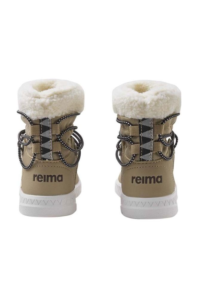 Дитячі чоботи Reima Lumipallo Toddler колір коричневий фото 4