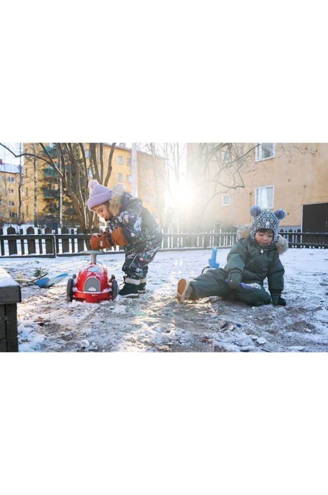Дитячі зимові черевики Reima 5400035A.9BYX Samooja колір чорний фото 13