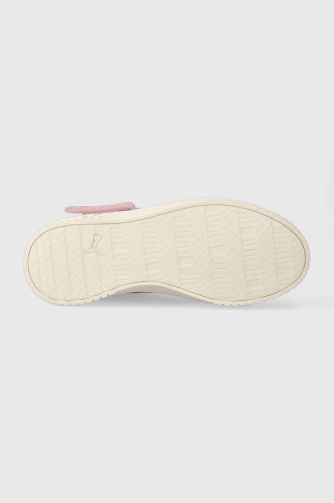 Дитячі кросівки Puma Carina 2.0 Mid WTR Jr колір рожевий фото 5