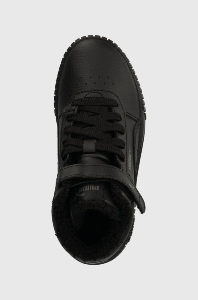 Дитячі кросівки Puma Carina 2.0 Mid WTR PS колір чорний фото 4