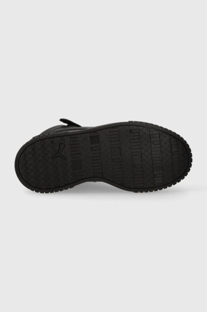 Дитячі кросівки Puma Carina 2.0 Mid WTR PS колір чорний фото 5