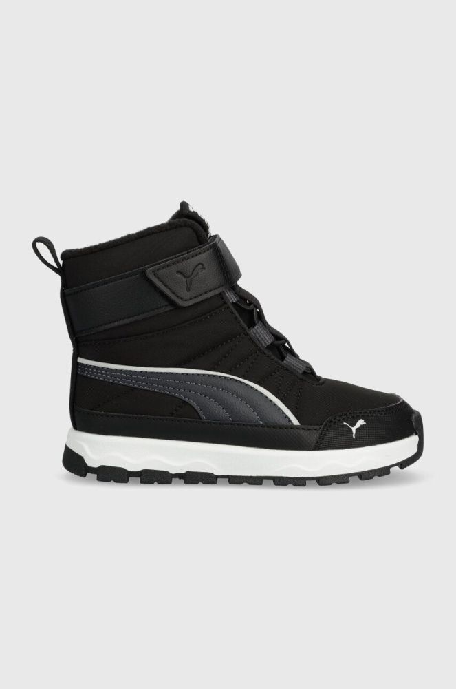 Дитячі чоботи Puma Evolve Boot AC+ PS колір чорний