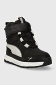 Дитячі чоботи Puma Evolve Boot Puretex AC+PS колір чорний