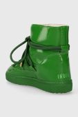 Шкіряні чоботи Inuikii колір зелений