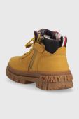 Дитячі черевики Tommy Hilfiger колір коричневий (3446851)
