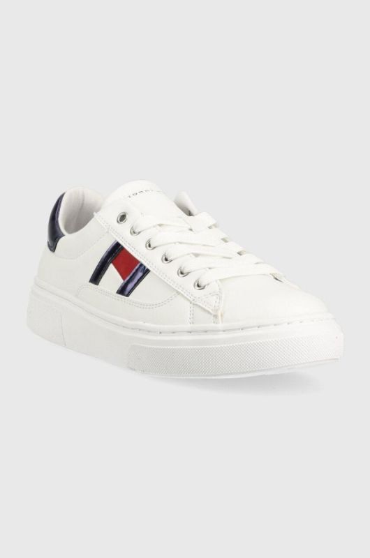 Детские кроссовки Tommy Hilfiger цвет белый (3389356) фото 2