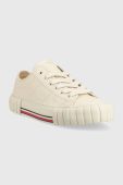 Дитячі кросівки Tommy Hilfiger колір бежевий (3389372)