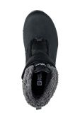 Дитячі черевики Jack Wolfskin VOJO SHELL TEXAPORE MID VC колір чорний