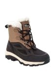 Дитячі зимові черевики Jack Wolfskin VOJO SHELL XT TEXAPORE MID колір коричневий