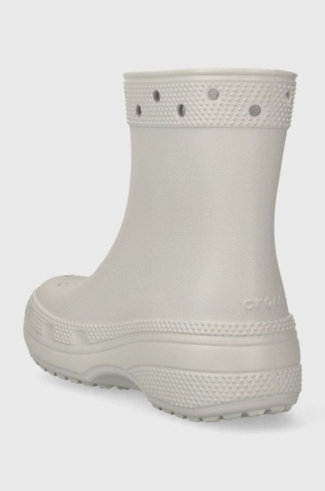 Дитячі гумові чоботи Crocs колір сірий фото 3