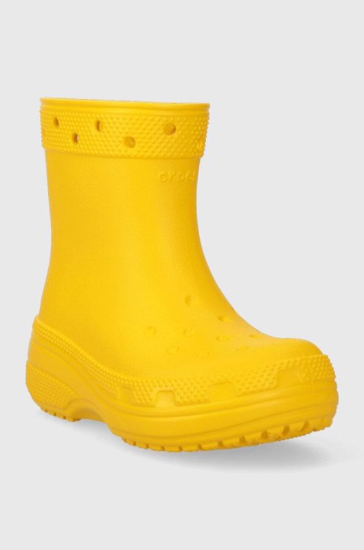 Дитячі гумові чоботи Crocs колір жовтий (3470900) фото 2