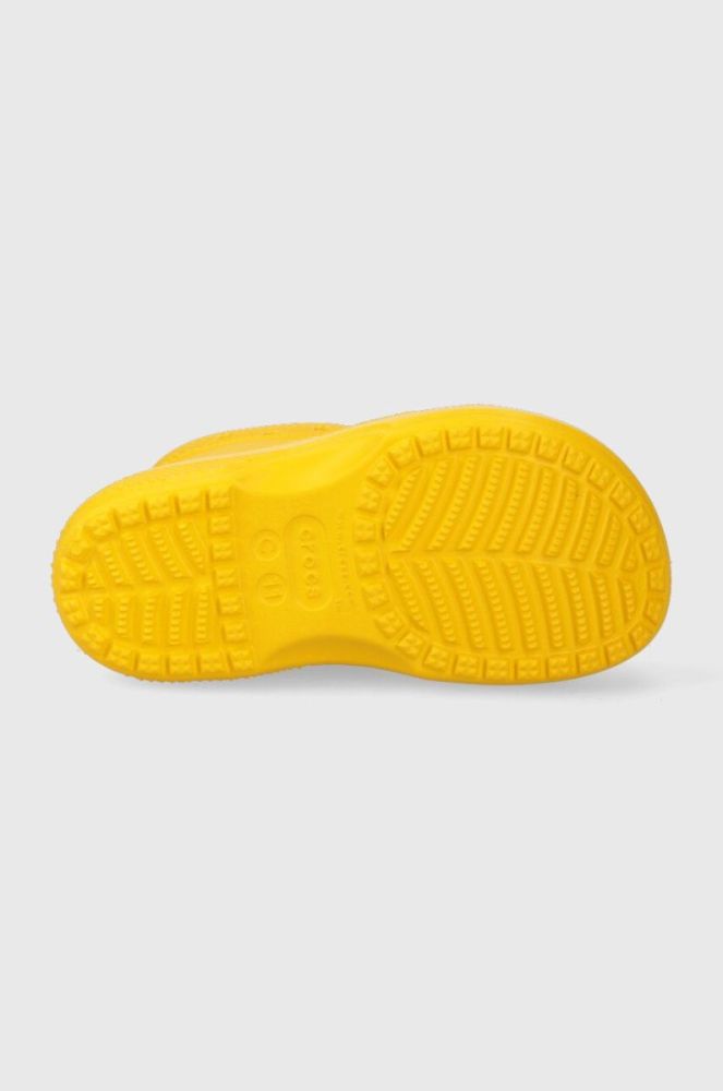 Дитячі гумові чоботи Crocs колір жовтий (3470900) фото 5
