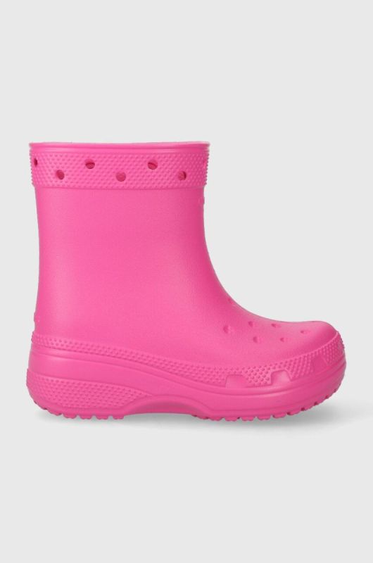 Детские резиновые сапоги Crocs цвет розовый (3470909)
