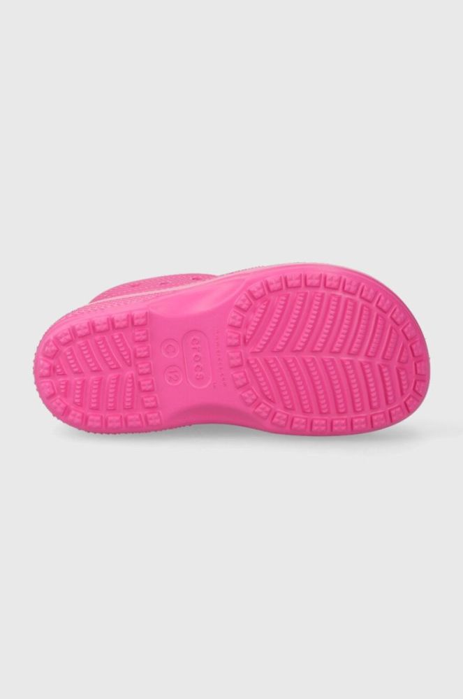 Дитячі гумові чоботи Crocs колір рожевий (3470909) фото 5