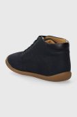 Дитячі шкіряні туфлі Pom D'api FLEX-UP BOTTINE колір синій