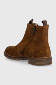 Дитячі замшеві черевики Pom D'api BROTHER JODZIP колір коричневий (3531465) Дитячі замшеві черевики Pom D'api BROTHER JODZIP колір коричневий (3531465)
