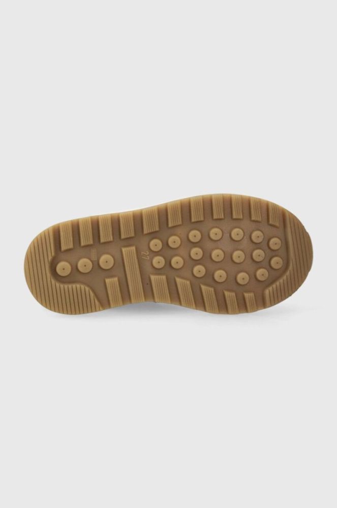 Дитячі замшеві туфлі Pom D'api FLOW BOOTS колір зелений (3569994) фото 5
