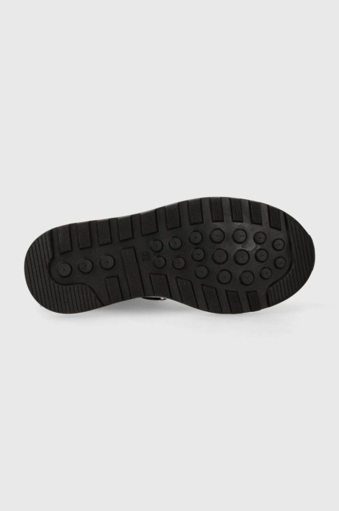 Дитячі замшеві туфлі Pom D'api FLOW BOOTS колір синій (3611903) фото 5