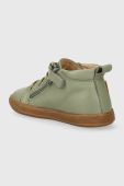 Дитячі шкіряні кросівки Shoo Pom колір зелений (3500967)