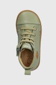 Дитячі шкіряні кросівки Shoo Pom колір зелений (3500967)