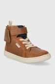 Дитячі шкіряні кросівки Shoo Pom колір коричневий (3507571)