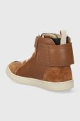 Дитячі шкіряні кросівки Shoo Pom колір коричневий (3507571)