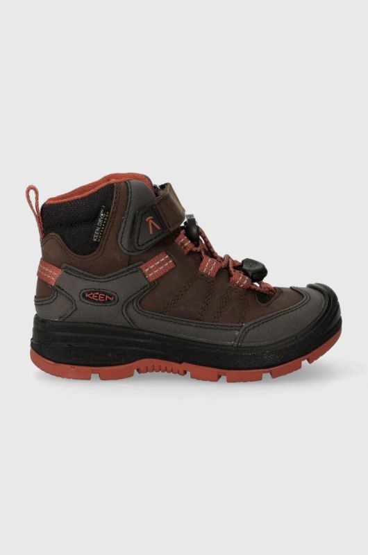 Дитячі зимові черевики Keen колір коричневий (3645337)
