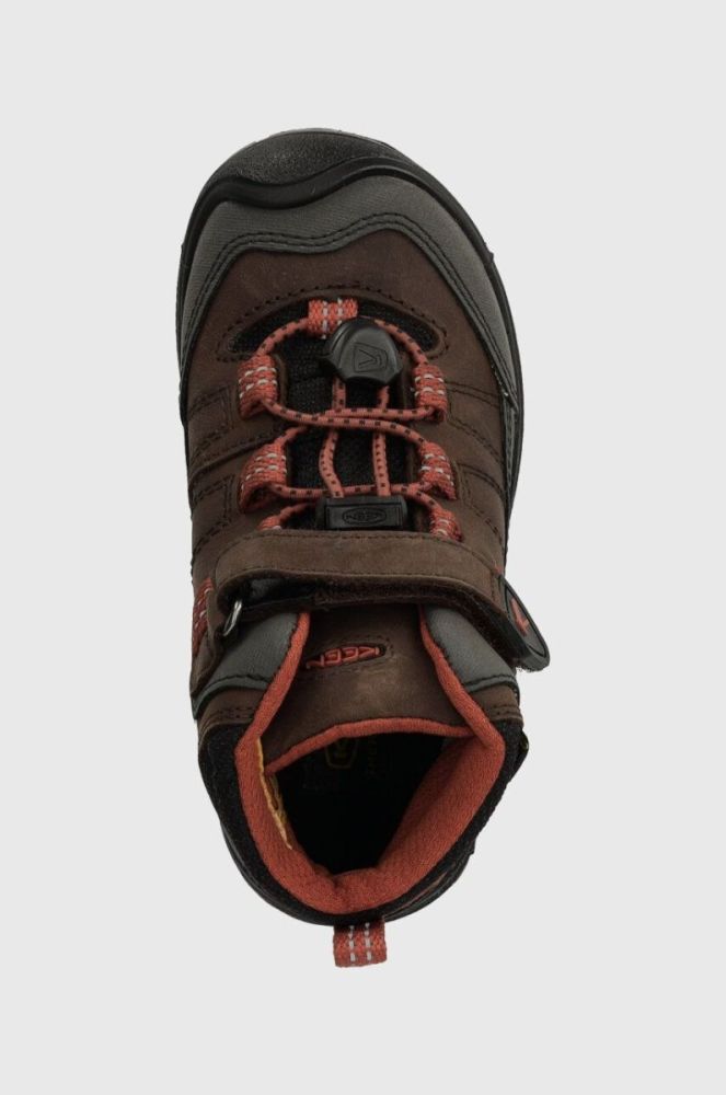 Дитячі зимові черевики Keen колір коричневий (3645337) фото 4