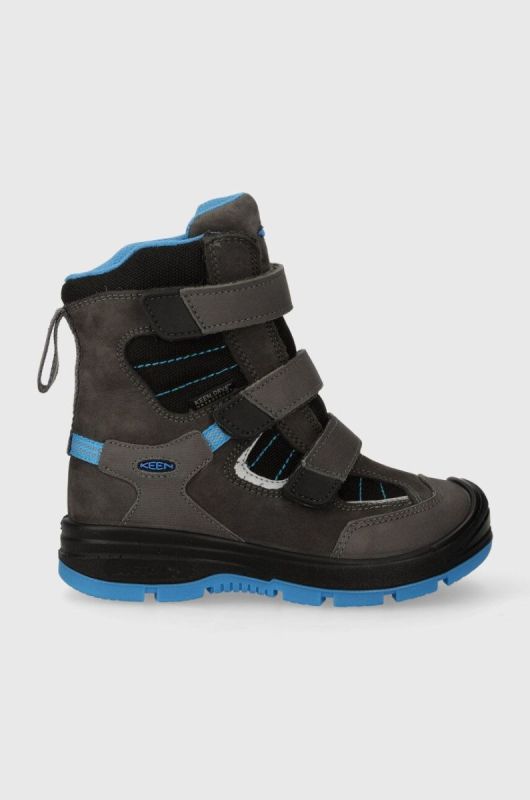 Дитячі зимові черевики Keen колір сірий (3582754)