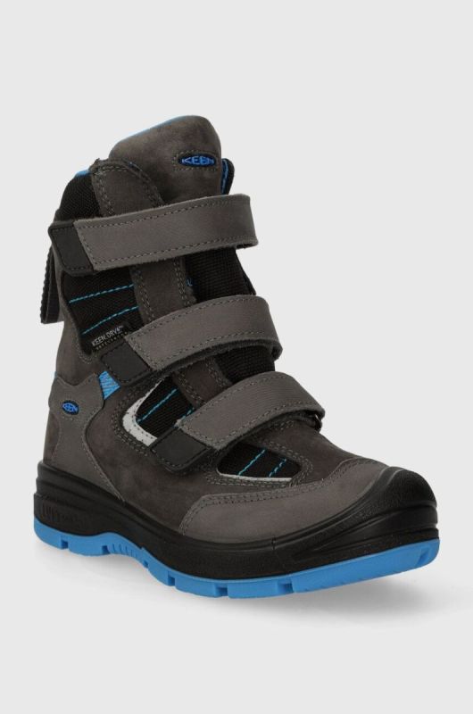 Дитячі зимові черевики Keen колір сірий (3582754) фото 2