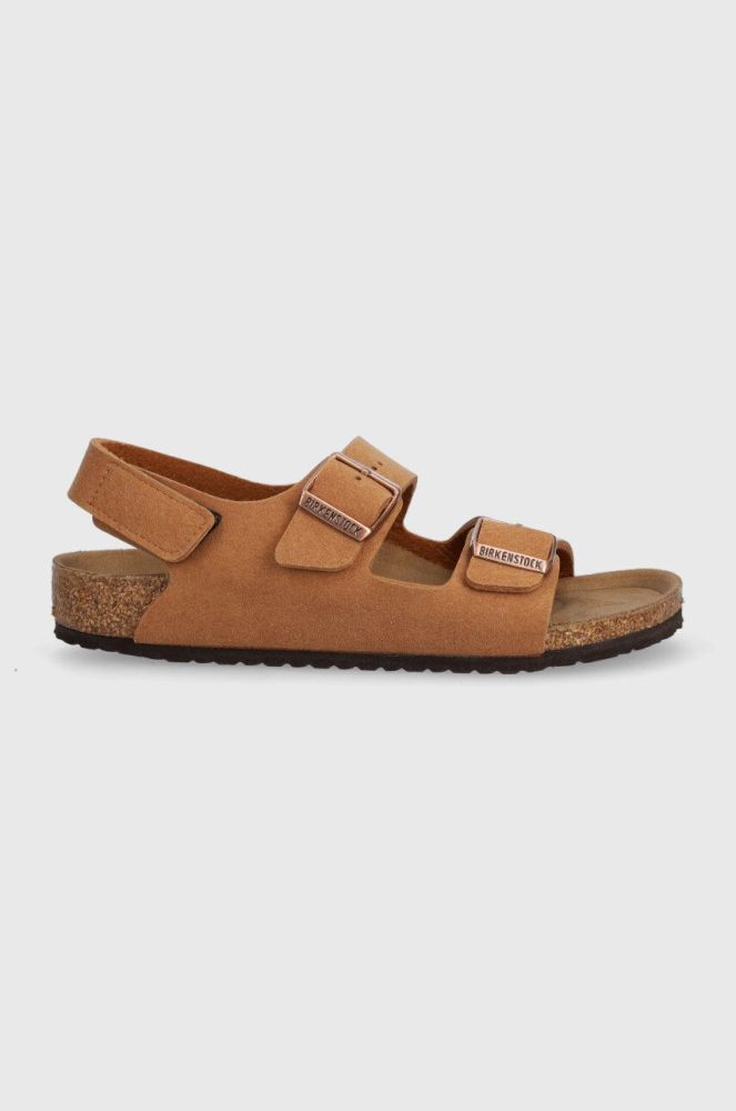 Дитячі сандалі Birkenstock колір коричневий (3462891)