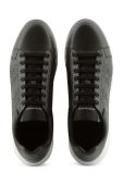 Шкіряні кросівки Emporio Armani колір чорний X4X635 XN889 K001