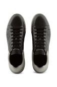 Шкіряні кросівки Emporio Armani колір чорний X4X635 XN889 R625