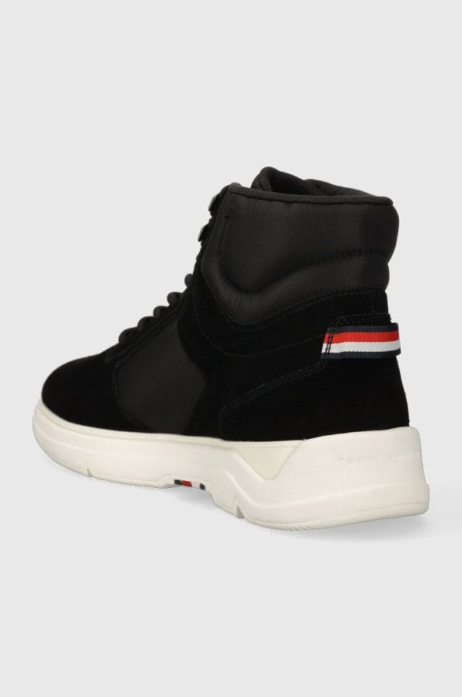 Кросівки Tommy Hilfiger CORE MIX SUEDE HYBRID колір чорний FM0FM04596 фото 3