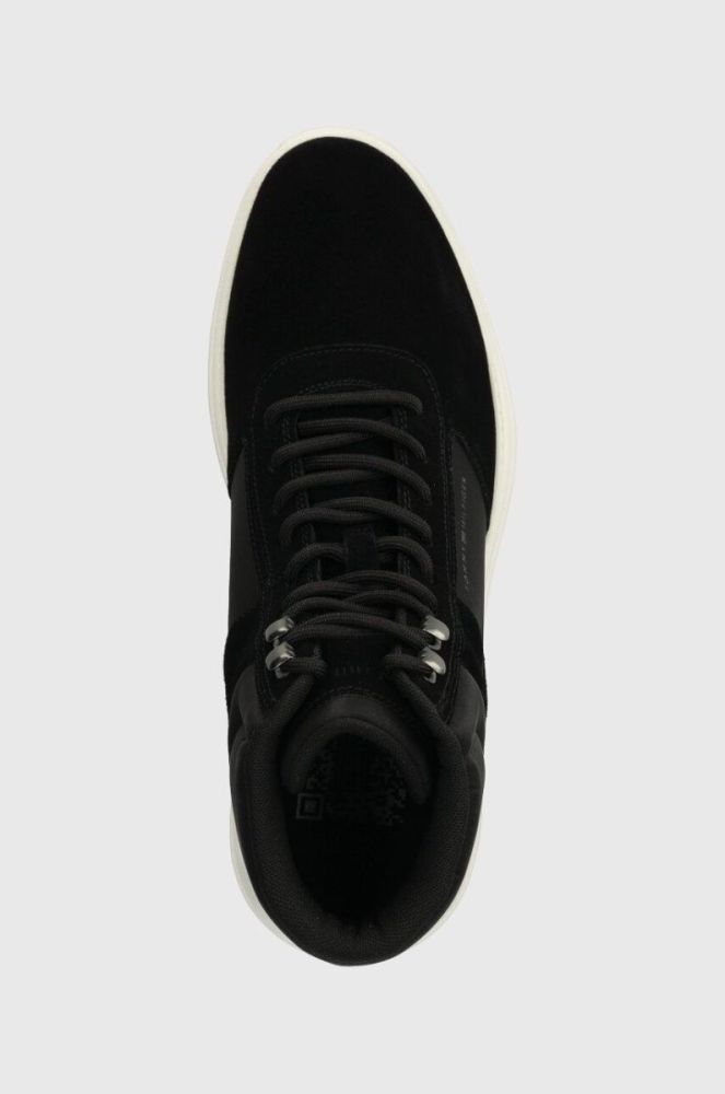 Кросівки Tommy Hilfiger CORE MIX SUEDE HYBRID колір чорний FM0FM04596 фото 4