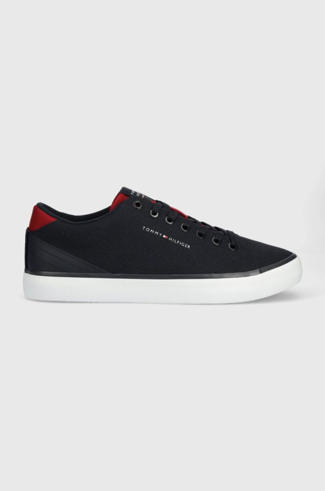 Кеди Tommy Hilfiger TH HI VULC CORE LOW чоловічі колір синій FM0FM04685