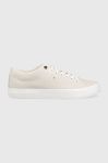 Кеди Tommy Hilfiger TH HI VULC CORE LOW чоловічі колір бежевий FM0FM04686 Кеди Tommy Hilfiger TH HI VULC CORE LOW чоловічі колір бежевий FM0FM04686