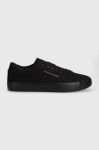 Кеди Tommy Hilfiger TH HI VULC CORE LOW чоловічі колір чорний FM0FM04686 Кеди Tommy Hilfiger TH HI VULC CORE LOW чоловічі колір чорний FM0FM04686