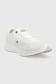 Кросівки Tommy Hilfiger LIGHTWEIGHT RUNNER KNIT колір білий FM0FM04700