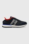 Кросівки Tommy Jeans TJM RETRO RUNNER колір синій EM0EM01223 Кросівки Tommy Jeans TJM RETRO RUNNER колір синій EM0EM01223