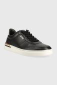 Шкіряні кросівки BOSS Clint колір чорний 50498894